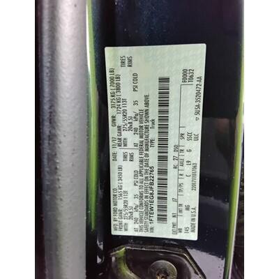 2018 Ford F-150 Series Pickup Axle Assembly, Rear - ~435507379